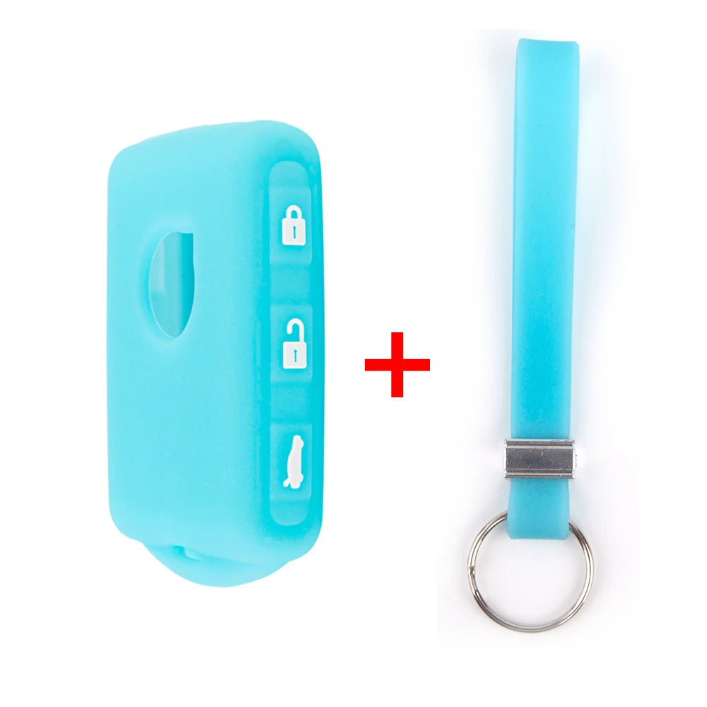 Silicone Key case for Volvo XC60 XC40 XC90 S90 V60 S60 V90 2020 Car Key Cover Case Keychain Accessories Protection Shell Skin