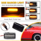 2PCS For VW Golf Mk1 Mk2 Jetta Passat Polo Audi 100 200 C3 C4 A6 S6 Dynamic LED Side Marker Light Arrow Turn Signal Blinker Lamp