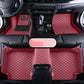 Custom Leather Car Floor Mat For Renault Captur Laguna Koleos Latitude 2011 2012 2018 2019 2020 Waterproof interior Accessories