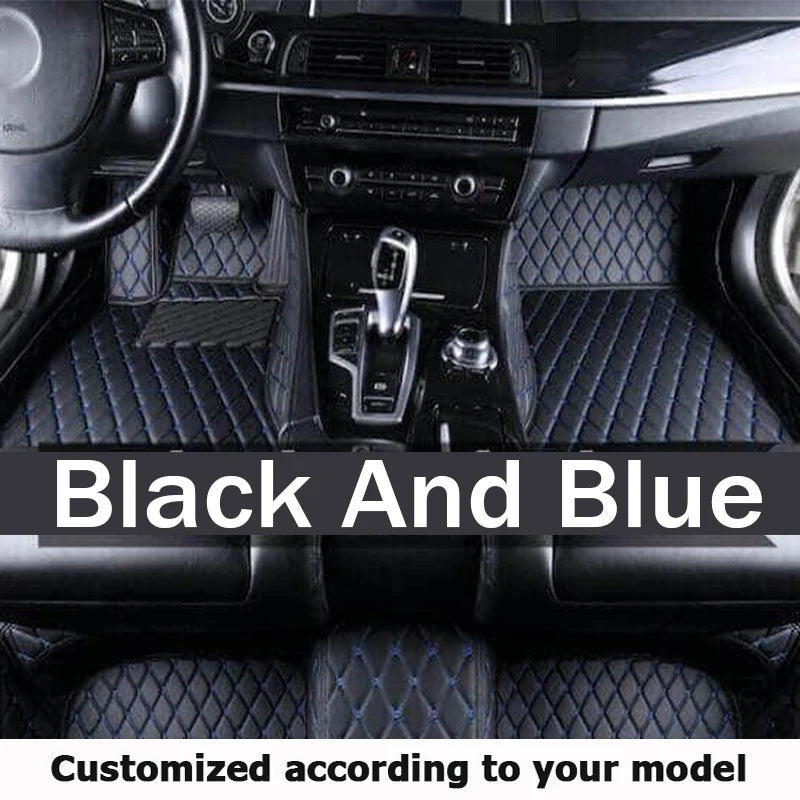 Floor Mats For VW Volkswagen Taos Tharu 2020~2023 Waterproof Tapetes Para Automovil Car Mats Alfombra para Auto Car Accessories