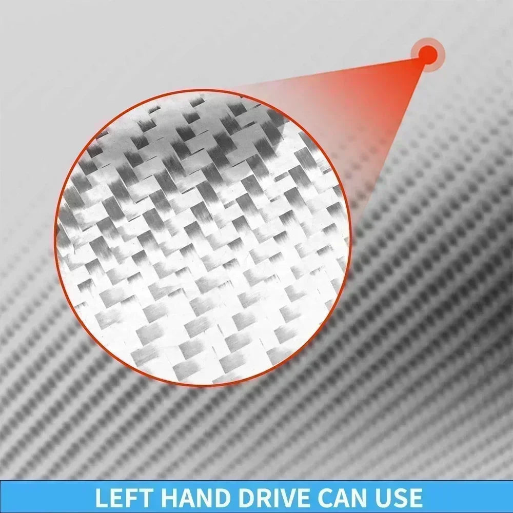 For Chrysler 300 300C 2015-2021 Carbon Fiber Center Console Dashboard Panel Interior Cover Stickers Auto Trim Car Accessories