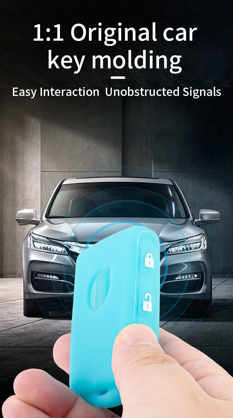 Silicone Key case for Volvo XC60 XC40 XC90 S90 V60 S60 V90 2020 Car Key Cover Case Keychain Accessories Protection Shell Skin