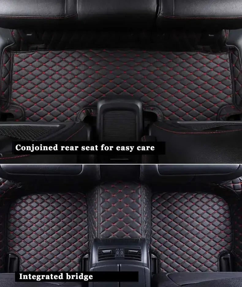 Trunk Carpets Car Floor Mats For Peugeot 308 t9 2019 2018 2017 2016 Auto Interior Custom Waterproof Anti Dirty Rugs Foot Covers