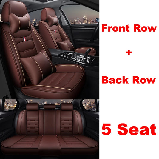 Universal Style Full Coverage Car Seat Covers for KIA Sportage Ceed Rio Niro Optima Soul Forte Spectra Sorento Car Accessories