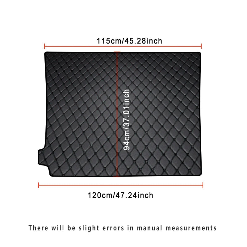 Car Trunk Mats For Peugeot 5008 2017 2018 2019 2020 2021 2022 2023 Auto Cargo Liner Carpets Accessories Products Automobiles