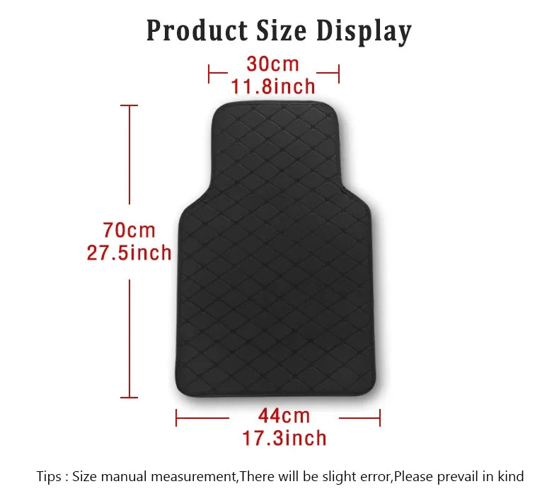 Universal General Car Floor Mats Floorlines Foot Pads Interior Carpets Waterproof Auto Rugs Styling Part Accessories Protective
