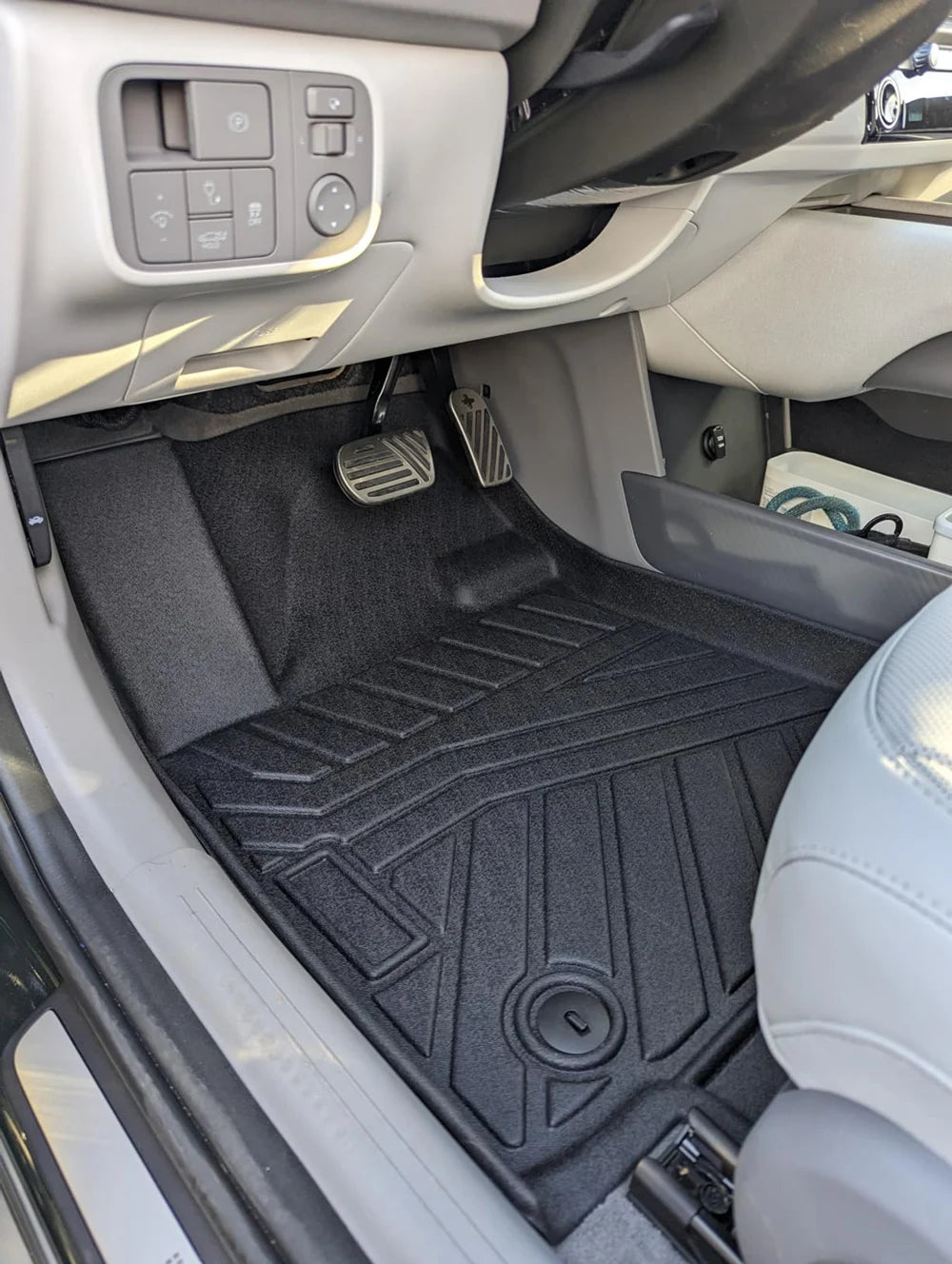 All Weather TPE Waterproof Floor Mats for 2023 2024 2025 Hyundai Ioniq 6 Trunk Mat 1st & 2nd Row Liner Cargo Liner Accessories