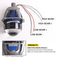 SANVI 3'' AF02 Bi Led Projector AFS Non-destructive Headlamp for Hella 3R G5 130W 6+3pcs Chips lamp Led Light Auto Acceesories