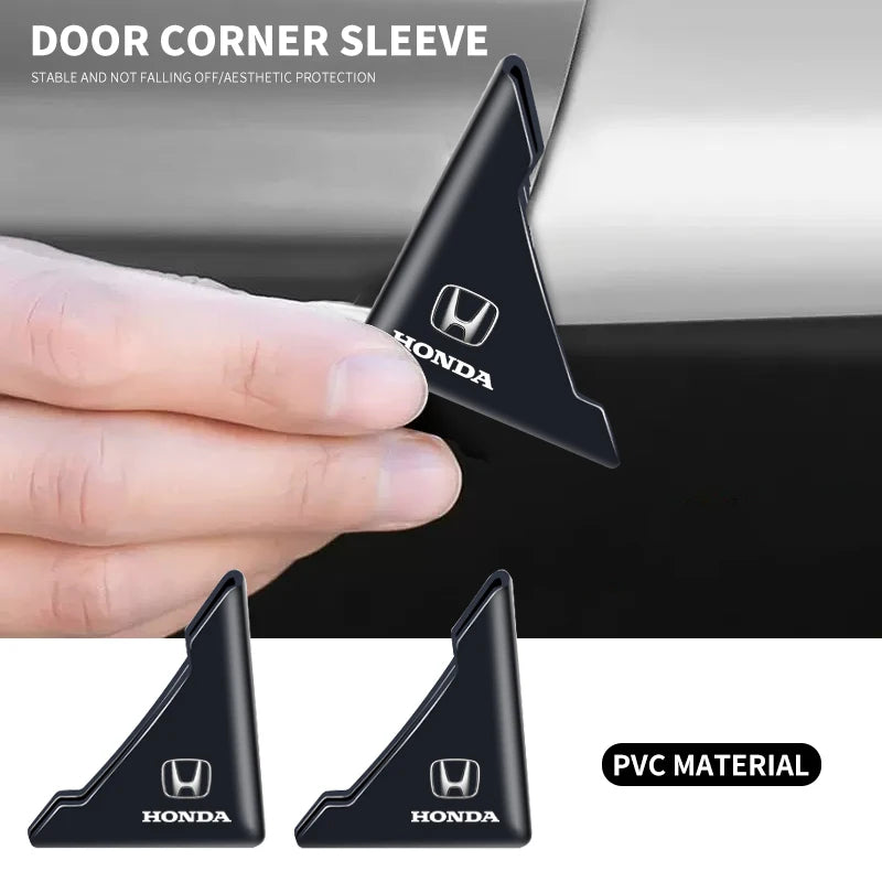 2Pcs New Car Door Corner Collision Anti-scratch Protector for Honda Civic Accord Fit City Vezel CRV Odyssey Jazz Prelude Insight