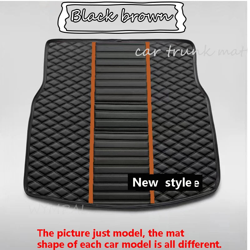 Custom Auto Luxury Leather Car Floor Mat For Seat Leon MK2 2006 2007 2008 2009 Car Mat Full Set Women Waterproof Accessories