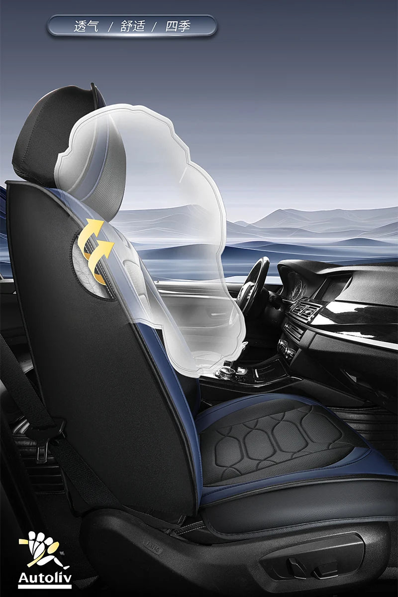 5D Car Seat Covers for Dodge Journey Charger Challenger Dart Caliber Durango Avenger Magnum Grand Caravan Car Accessories