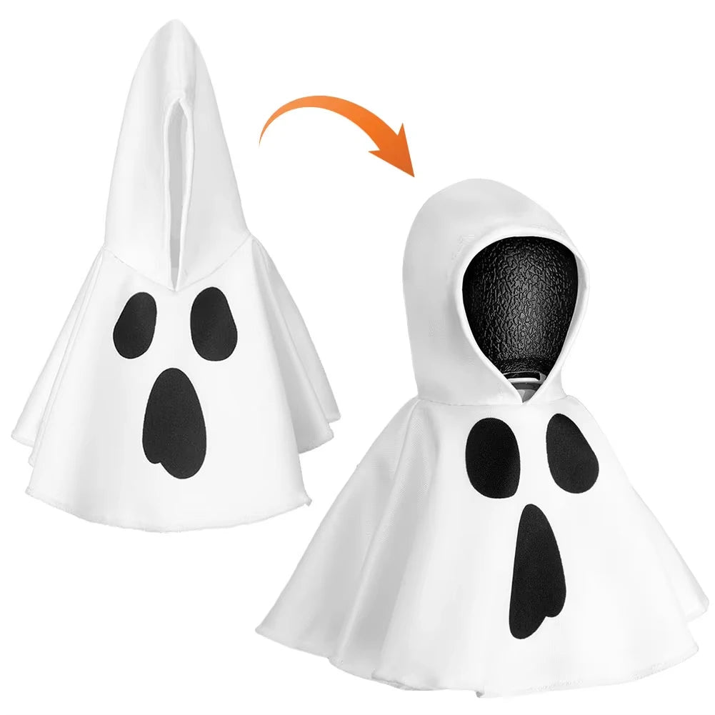 Halloween Car Gear Shift Hoodie Cover Shift Cover Gear Handle Decoration Fits Manual Automatic Car Shift Lever Interior Decor