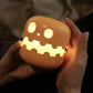 New creative ghost Halloween party decoration rechargeable atmosphere pumpkin lantern funny night light
