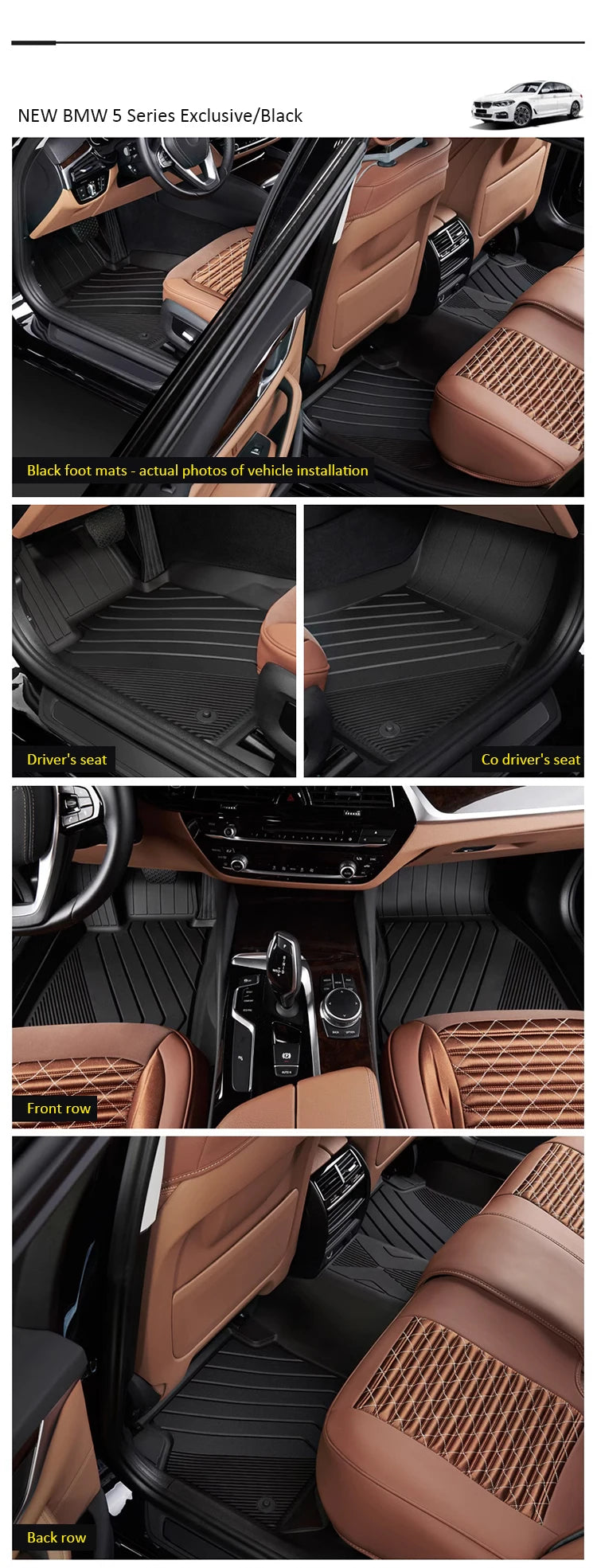TPE Auto Floor Mats For Hyundai Ioniq 5 N Cars Accessories 2024 2025 2026 Cargo Liner Rug Foot Pad Cover Rugs Water Proof Mat