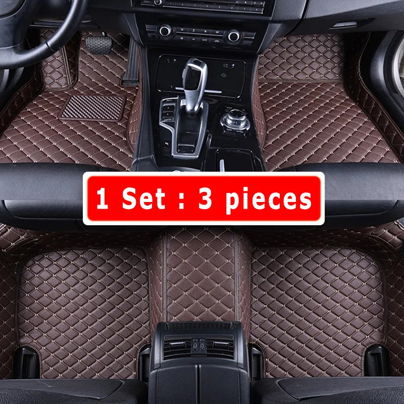 Trunk Carpets Car Floor Mats For Peugeot 308 t9 2019 2018 2017 2016 Auto Interior Custom Waterproof Anti Dirty Rugs Foot Covers