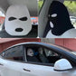 Halloween Funny Car Decoration Universal Car Headrest Cover Decoration Three Hole Headrest Cover Funny Car Seat Headcover