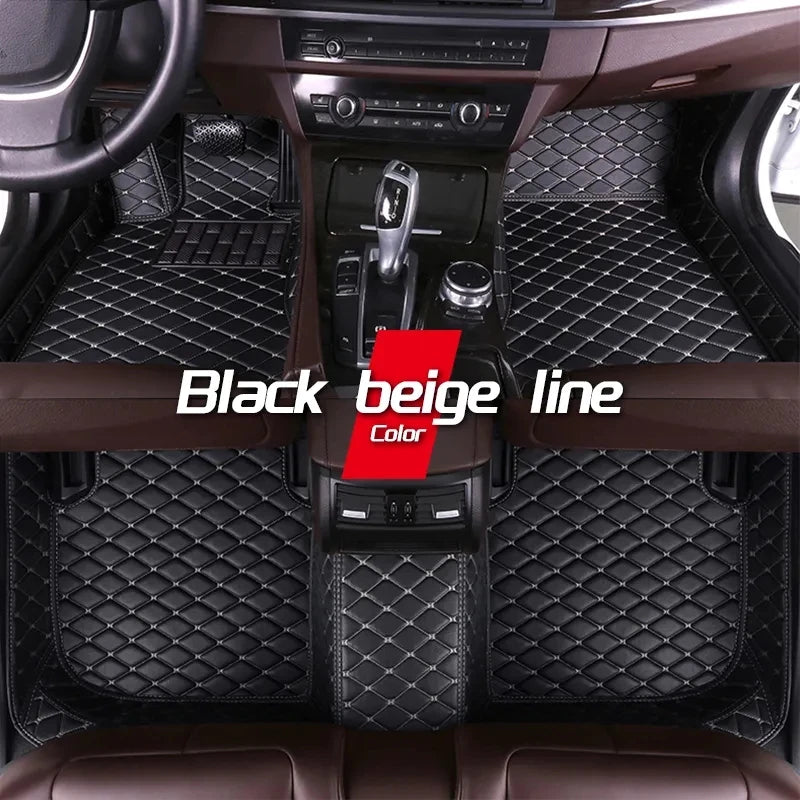 Car Floor Mat For Seat León 5F 2013~2019 Waterproof Tapete Automotivo Para Carro Car Mats Set Alfombra Para Auto Car Accessories