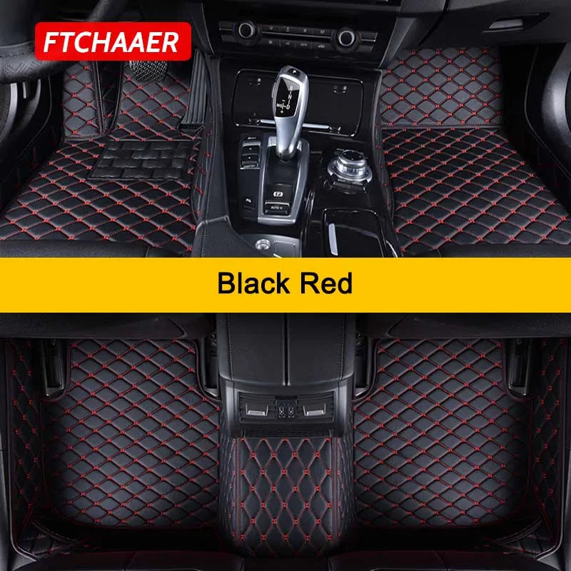 FTCHAAER Custom Car Floor Mats For Audi Etron Q4 e-tron Q5e-tron Auto Carpets Foot Coche Accessorie