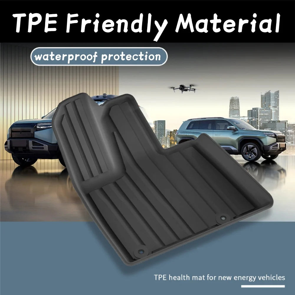 3D TPE Floor Mats & Cargo Liners For 2025 Formula Leopard TAI 3 All Weather TPE Waterproof Protector Interior Accessories