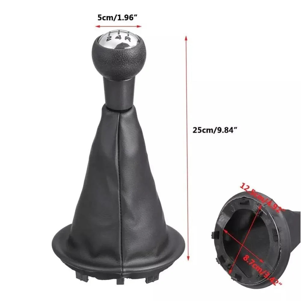 5 Speed car Shift Knob Handball Dust Jacket for 207 307 308 607 608 for C3 for C4 C5 For Berlingo Gear Shifter gear shift lever