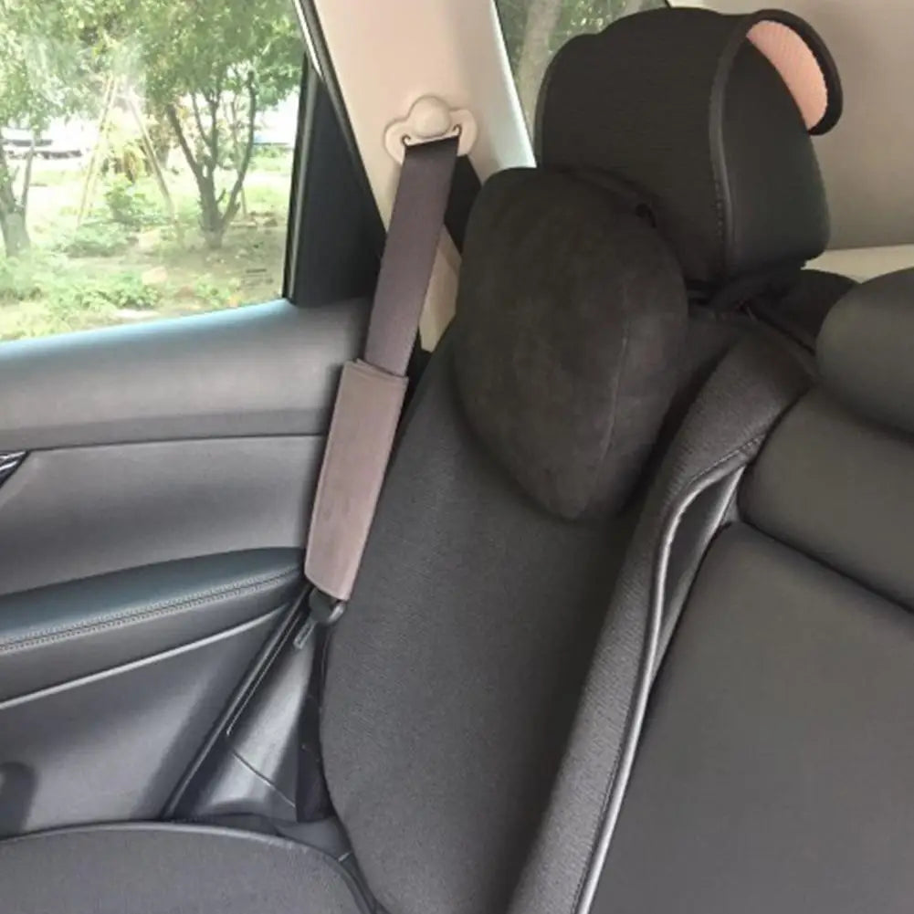 Car Headrest Pillow Memory Foam Neck Adjustable Car Pillow Neck Rest Cushion Relieve Fatigue for Universal Car Head Support