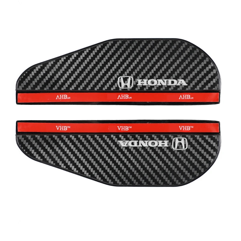 Hot For Honda Accord CRV Mugen Power Civic Jazz city Car Rearview Mirror Rain Eyebrow Rain Shield Shade Protector Cover acc