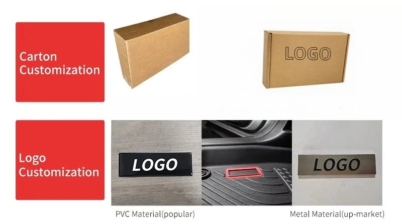 Luxury All-weather Double-layer Multicolored TPE Car Floor Mat Specifically Designed for Bestune T55