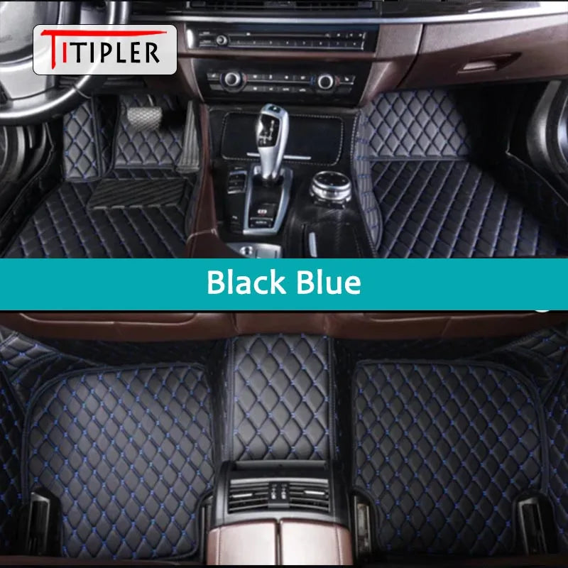 TITIPLER Custom Car Floor Mats For Alfa Romeo Stelvio Auto Carpets Foot Coche Accessorie