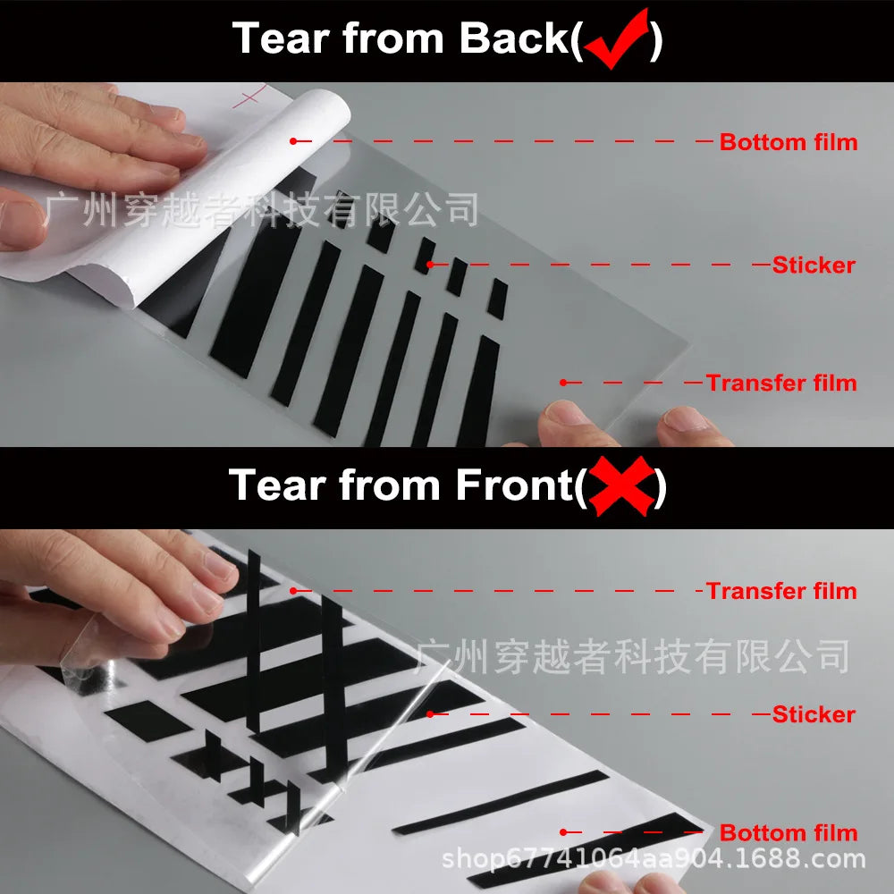 Ford Transit Tourneo Camping Car Modification Sticker Suitable For Car Engine Cover Side Rear Door Decal Sport Customization