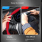 38CM Car Steering Wheel Booster Cover Suede Universal Thicken Non-Slip Auto Interior Steer Protector Decoration Accessories