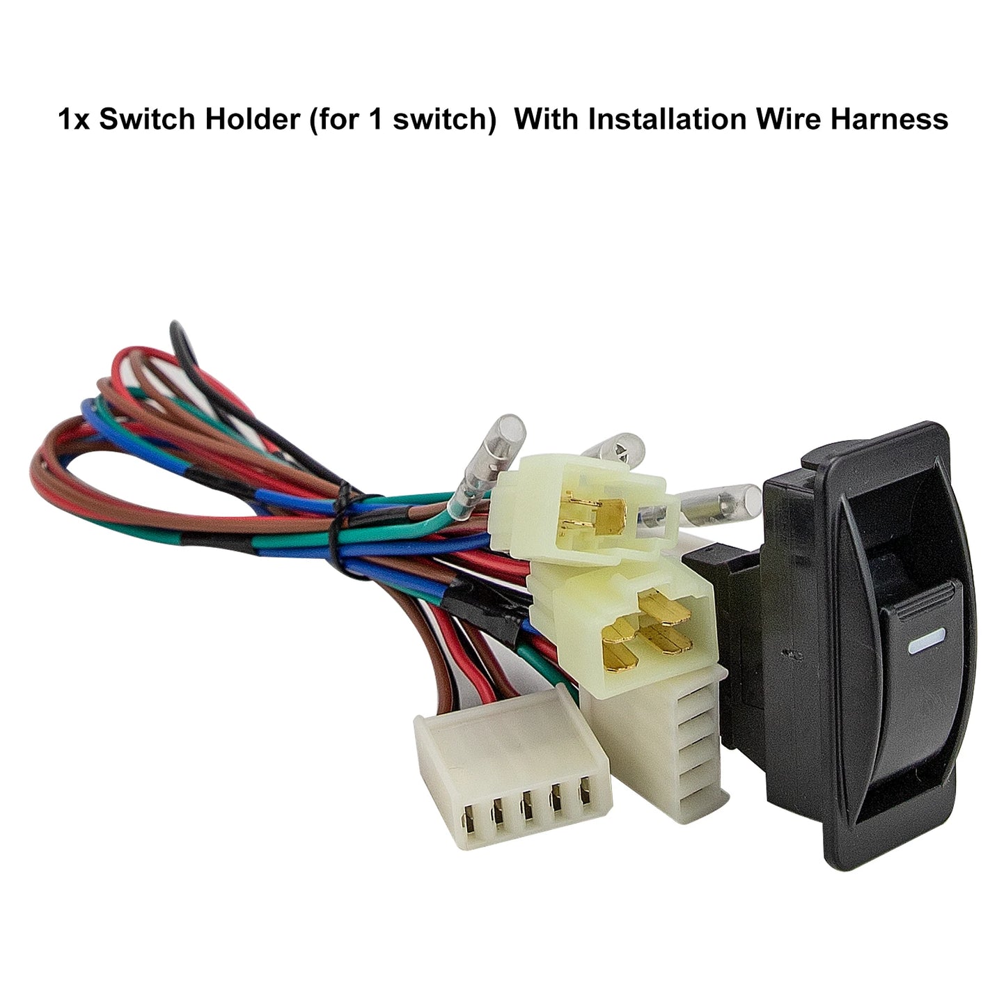 12V Universal Car Power Window Switch Regulator Kits with Wiring Harness For 2 Doors