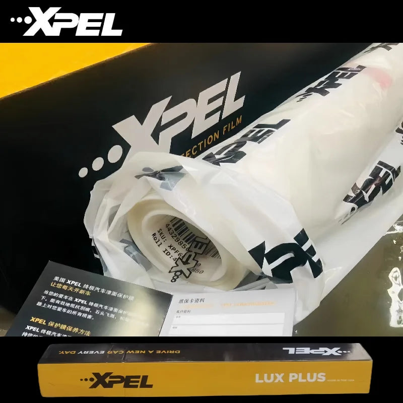 XPEL TPH PPF Paint Protection Film High Gloss Transparency Environmentally Safe Superior Clarity Self Healing Surface Cost