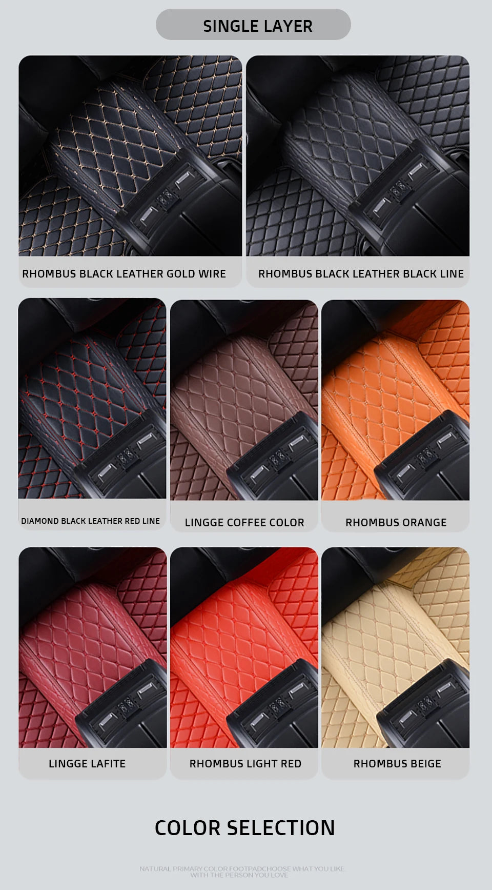 TITIPLER Custom Car Floor Mats For Alfa Romeo Stelvio Auto Carpets Foot Coche Accessorie