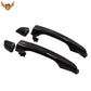 1PC Exterior Door Handle for Hyundai Elantra 2016 2017 2018 2019 2020 black  car door hanle 83661-F2010
