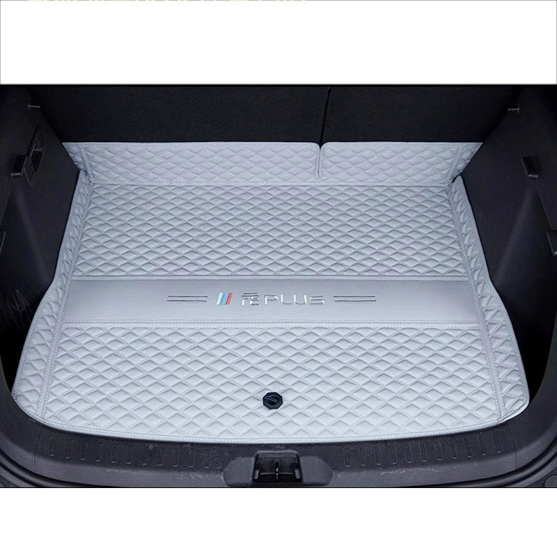 Custom For BYD Atto 3 Yuan Plus 2023 2024 2025 Car Rear Trunk Mat Cargo Boot Liner Tray Rear Boot Luggage Floor Carpet Tray Acce