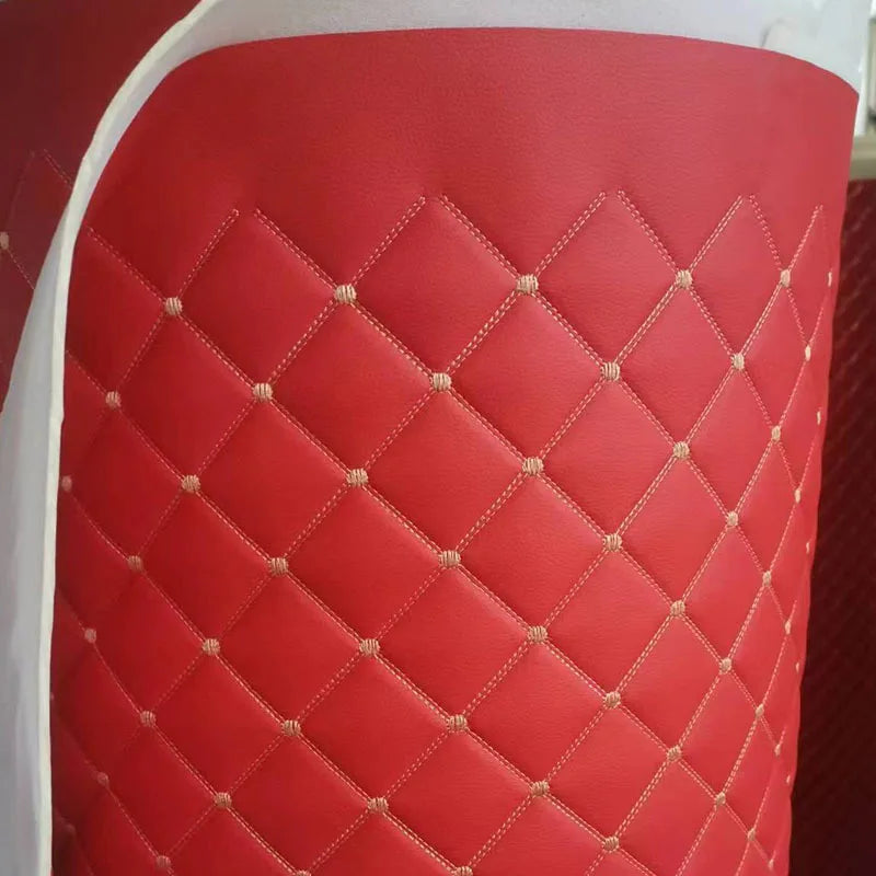 100*155cm Thick Artificial PU Leather Fabric For Upholstery Furniture Car Floor Background Wall Sliding Door Decor Faux Leather