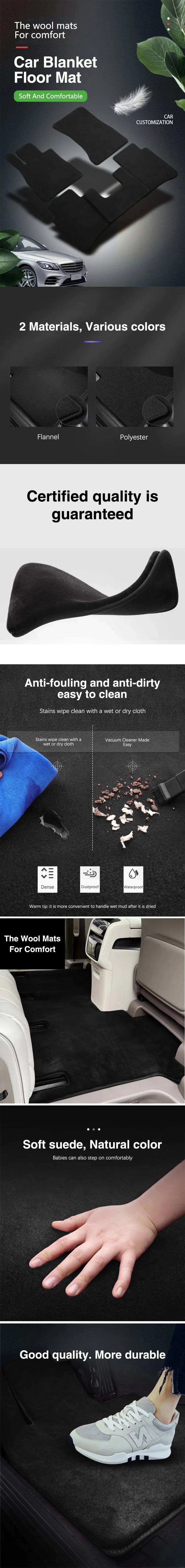 Fit For Chery Jetour Traveller T2 2023 2024 2025 Car Floor Mats Luxury Floor Carpet Anti-dirty Tapete Carro Interior Accessories