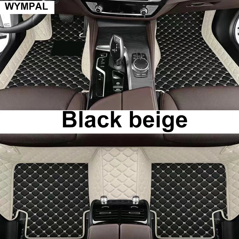 Custom Made Leather Car Floor Mats For Dacia Duster 2010 2011 2012 2013 2014 2015 2017 Carpets Rugs Foot Pads Accessories