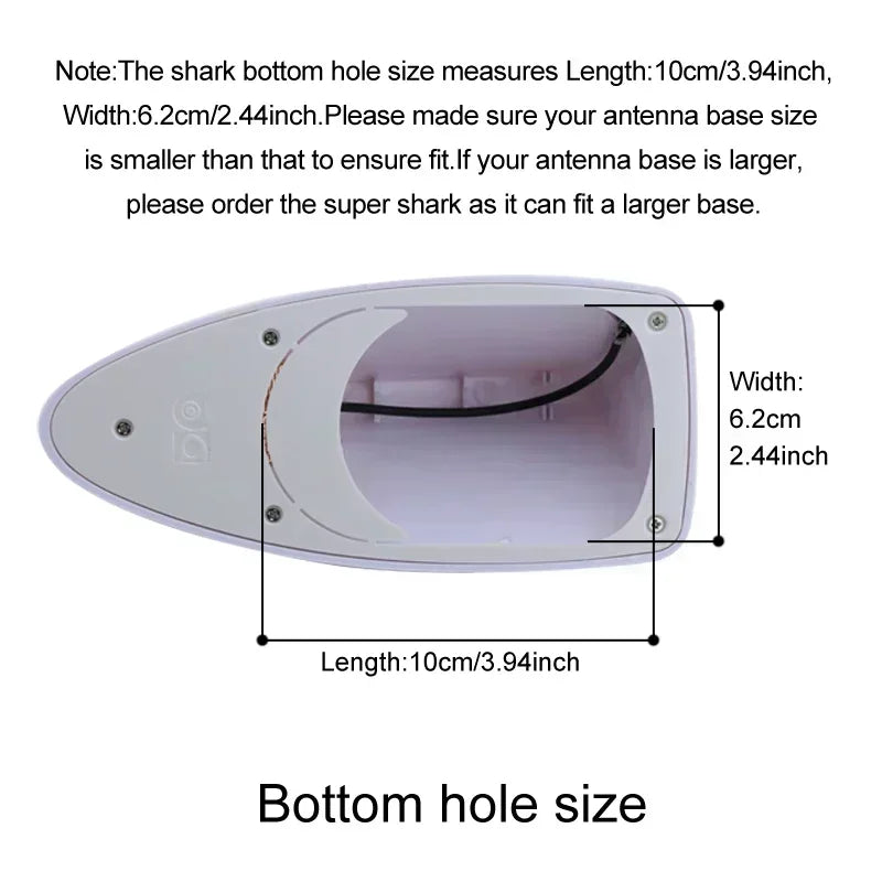 Universal DA01-B Car Radio Shark Fin Antenna Radio Signal  Auto Aerial Suitable For Most of Car Models