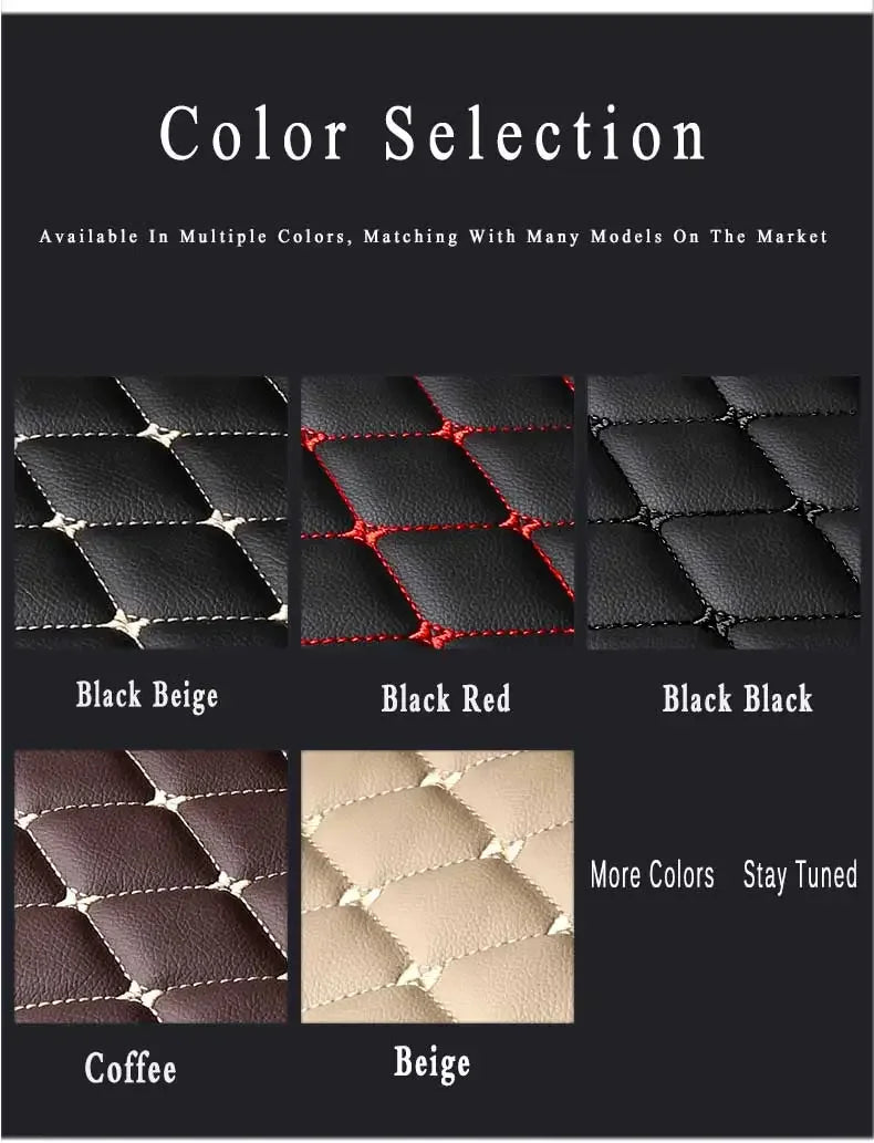 Trunk Carpets Car Floor Mats For Peugeot 308 t9 2019 2018 2017 2016 Auto Interior Custom Waterproof Anti Dirty Rugs Foot Covers