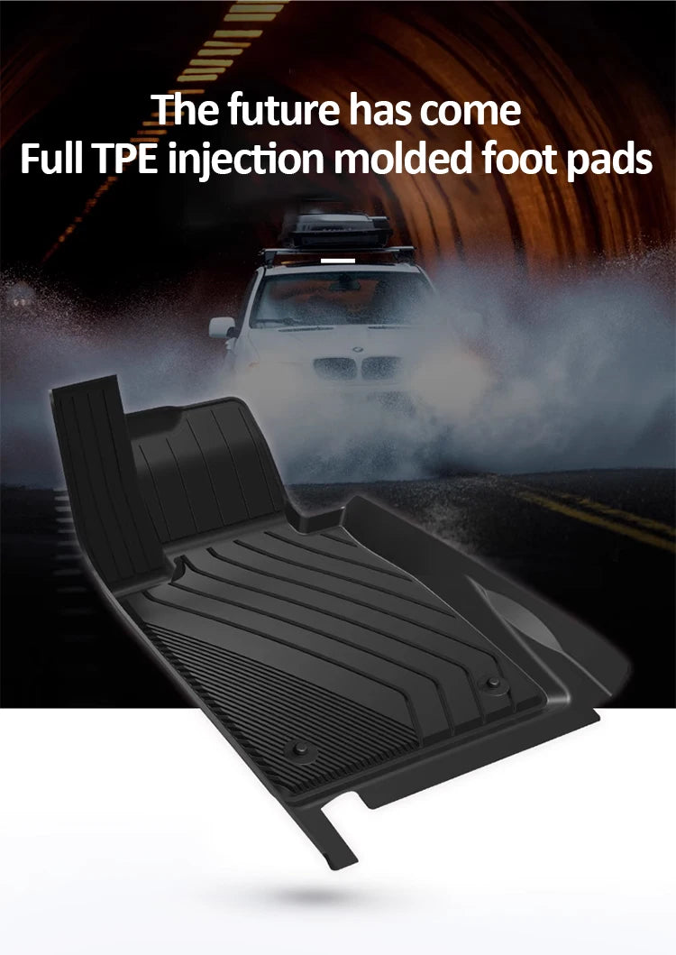 TPE Auto Floor Mats For Hyundai Ioniq 5 N Cars Accessories 2024 2025 2026 Cargo Liner Rug Foot Pad Cover Rugs Water Proof Mat