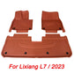 Wholesale Car Floor Mats for Lixiang L7 2023 2024 2025 Waterproof Non-slip Foot Pad TPE Car Carpet Black Floor Liners Trunk Mats