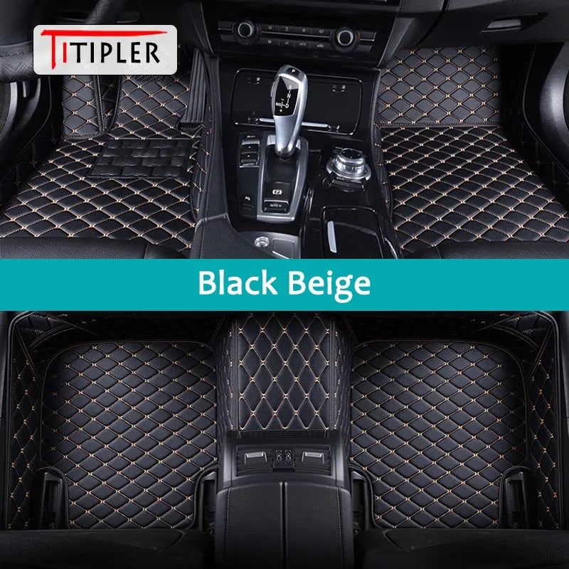 TITIPLER Custom Car Floor Mats For Alfa Romeo Stelvio Auto Carpets Foot Coche Accessorie