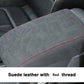 For Volkswagen VW Golf 8 MK8 2020 2021 Suede Leather Car Armrest Box Protector Cover Central Control Interior Accessories