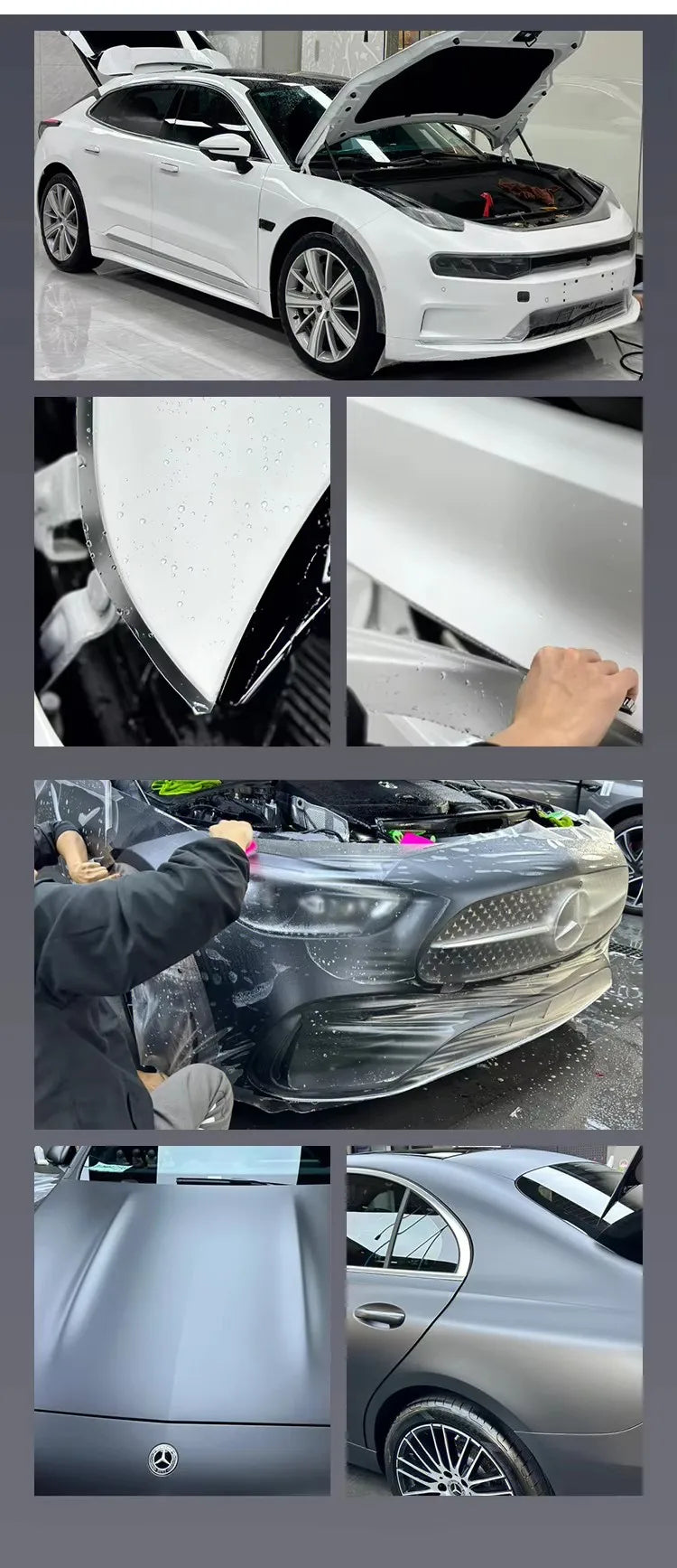 XPEL TPH PPF Paint Protection Film High Gloss Transparency Environmentally Safe Superior Clarity Self Healing Surface Cost