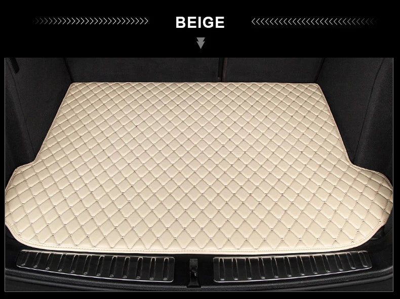 Car Trunk Mats For Peugeot 5008 2017 2018 2019 2020 2021 2022 2023 Auto Cargo Liner Carpets Accessories Products Automobiles