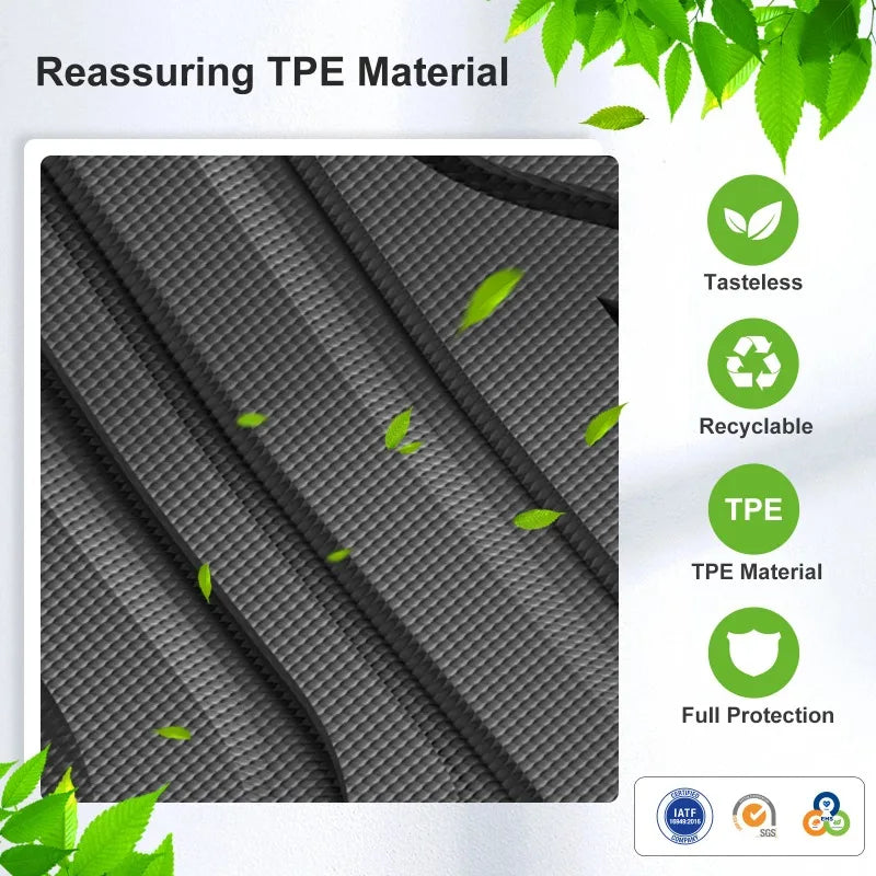 Floor Mats for Leapmotor C10 2024-2026 TPE 3D Car Floor Mats Cargo Liner Trunk Pad Waterproof All Weather Auto Accessories Black