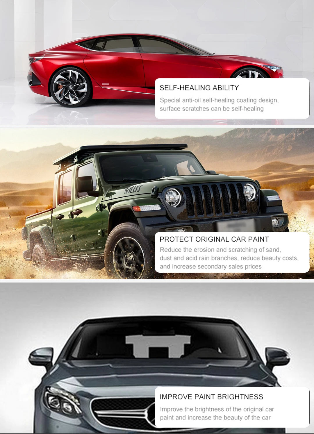 XPEL TPH PPF Paint Protection Film High Gloss Transparency Environmentally Safe Superior Clarity Self Healing Surface Cost