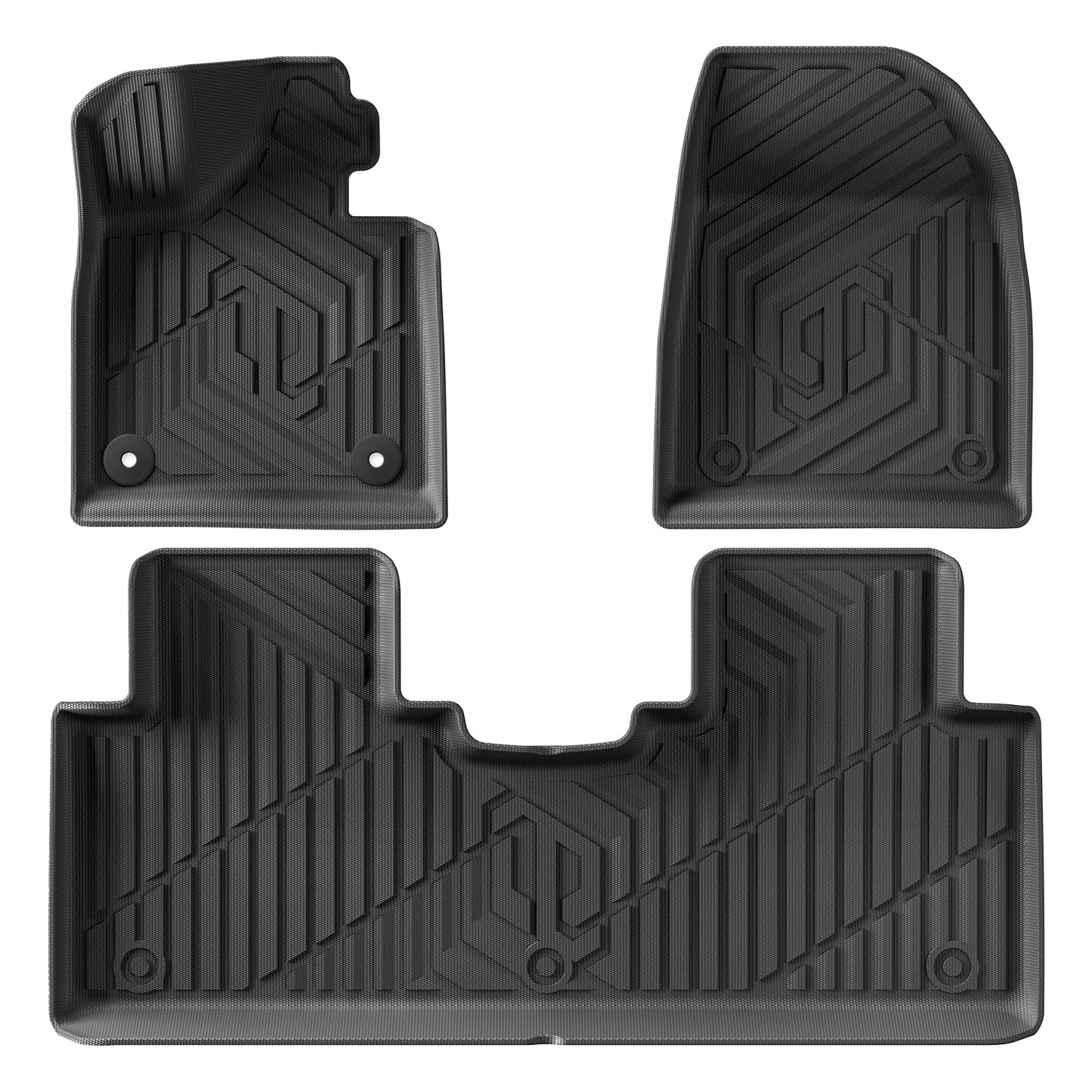 Floor Mats for Leapmotor C10 2024-2026 TPE 3D Car Floor Mats Cargo Liner Trunk Pad Waterproof All Weather Auto Accessories Black