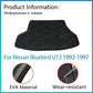 For Nissan Bluebird Altima U13 Accessories 1992~1997 Auto Trunk Mat Floor Tray Liner Cargo Boot Carpe Waterproof Anti-slip EVA